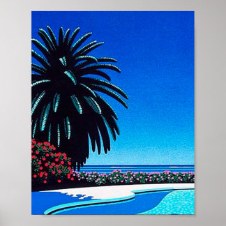 hiroshi nagai, japanese, poster