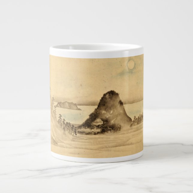 Hiroshige Kanazawa Jumbo Mug (Front)