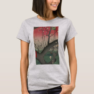 Hiroshige Plum Estate Kameido: Vintage Japanese T-Shirt