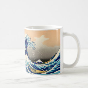 Hiroshige The Great Wave Off Kanagawa Coffee Mug
