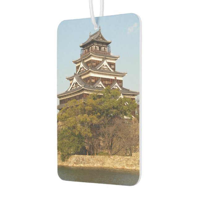 Hiroshima Castle 広島城, Hiroshima, Japan Car Air Freshener (Left)
