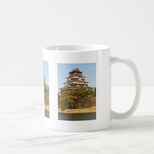 Hiroshima Castle 広島城, Hiroshima, Japan Coffee Mug (Right)
