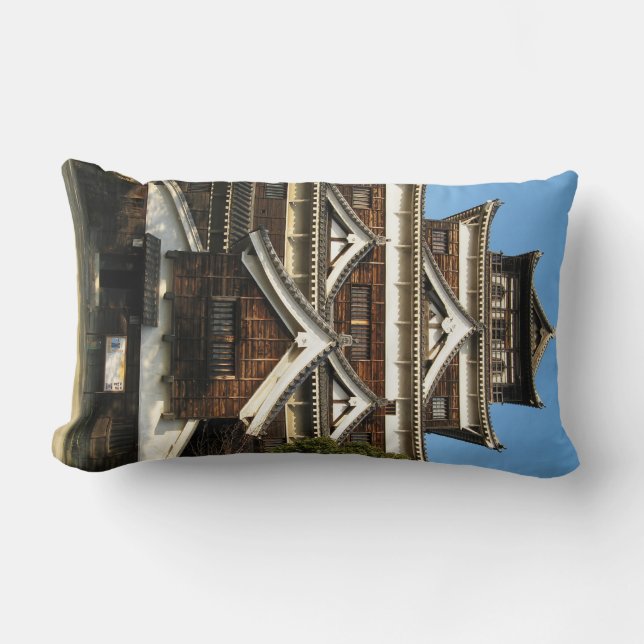 Hiroshima Castle 広島城, Hiroshima, Japan Lumbar Cushion (Front)
