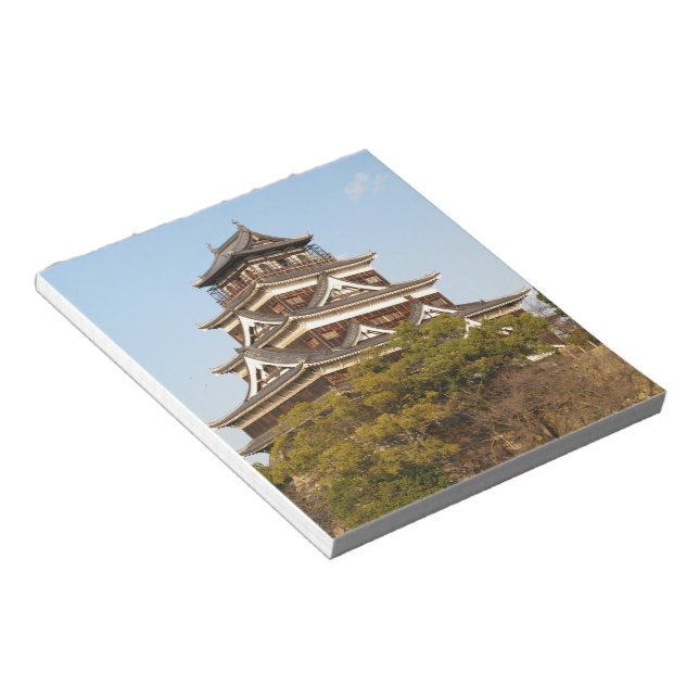 Hiroshima Castle 広島城, Hiroshima, Japan Notepad (Angled)