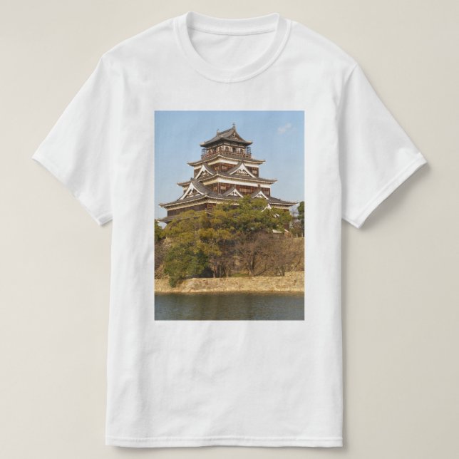 Hiroshima Castle 広島城, Hiroshima, Japan T-Shirt (Design Front)