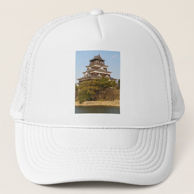 Hiroshima Castle 広島城, Hiroshima, Japan Trucker Hat (Front)