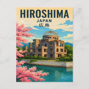 Hiroshima Japan Peace History & Seto Inland Sea 🗺 Postcard
