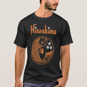 Hiroshima Japan White Koi Fish Japanese Nishikigoi T-Shirt