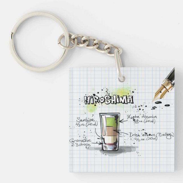 Hiroshima Keychain (Front)