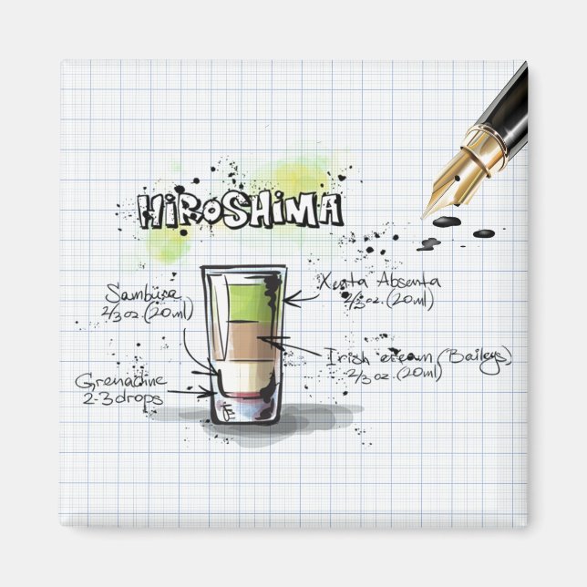 Hiroshima Magnet (Front)