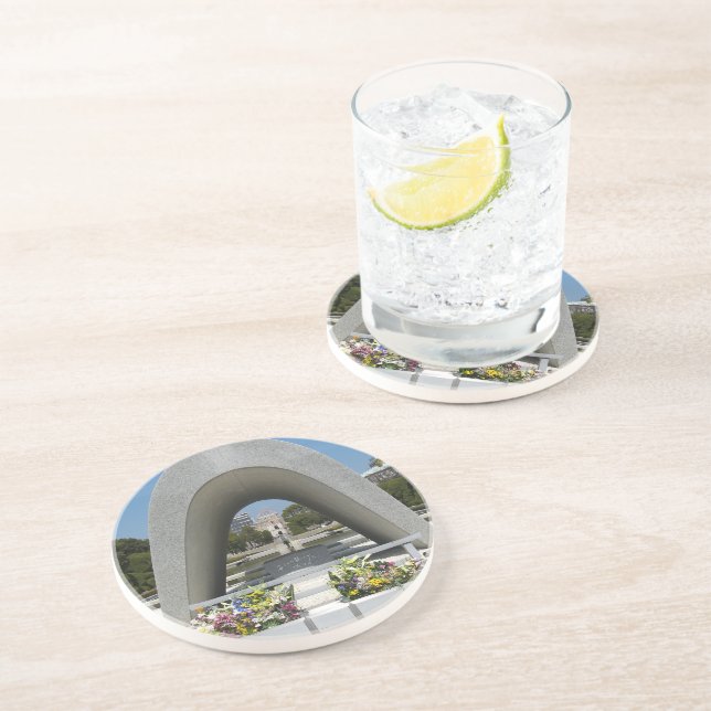 Hiroshima Memorial Cenotaph Coaster (Side)
