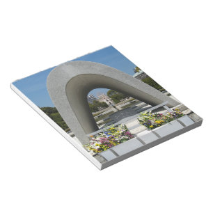 Hiroshima Memorial Cenotaph Notepad