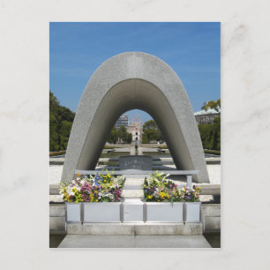 Hiroshima Memorial Cenotaph Postcard