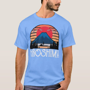 Hiroshima Vintage Japanese Asian Asia Japan Retro T-Shirt