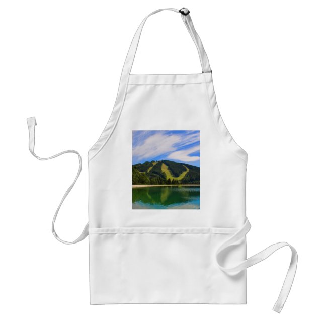 Hirschenkogel in Summer - Water Reflections Standard Apron (Front)