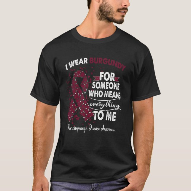 Hirschsprung’s Disease Awareness Warrior Support  T-Shirt (Front)