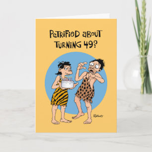 His 49th Birthday Greeting Card