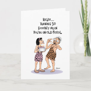 His 50th Birthday Greeting Card