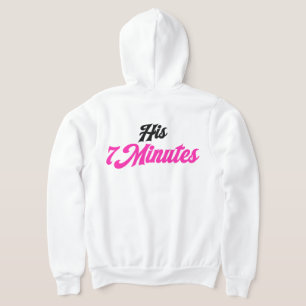 His 7 Minutes Cute Matching Couple Zip Hoodie