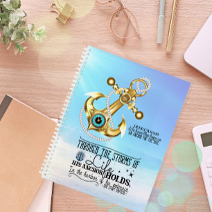 His Anchor Holds Blue Ocean Planner