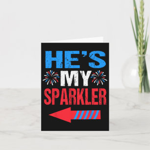 His And Hers 4th Of July Shirts Couples He's My Sp Card