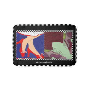 His and Her's Bath Mat