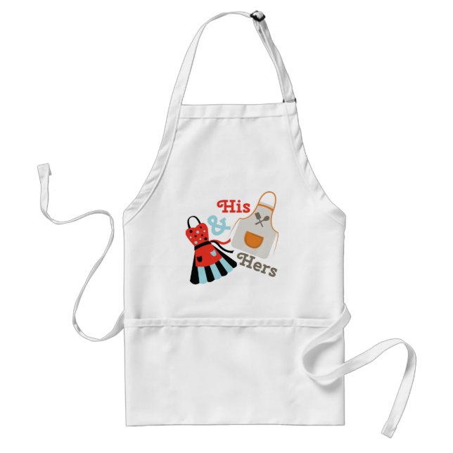 His And Hers Standard Apron (Front)