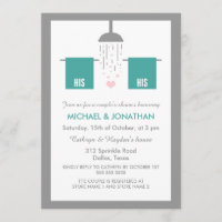 His and His | Gay Couple's Shower