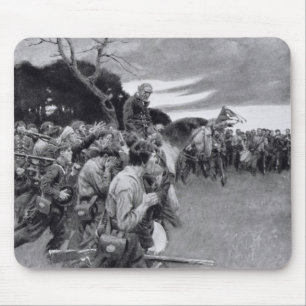 His army broke up weeping and sobbing' mouse mat