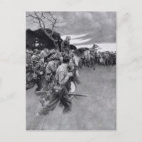 His army broke up weeping and sobbing'