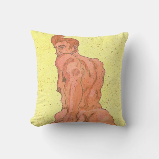 His Best Side Pillow (Front)