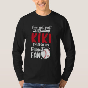 His Biggest Fan Baseball Kiki Of A Baseball Player T-Shirt