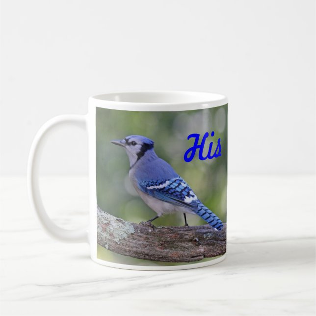 His Blue Jay Coffee Mug (Left)