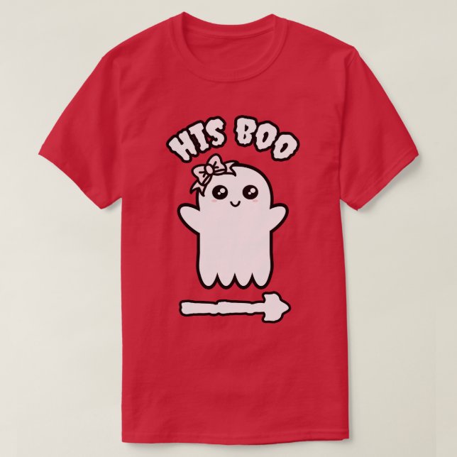 His Boo T-Shirt (Design Front)