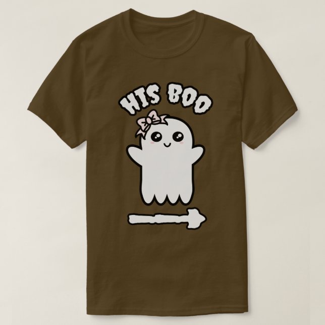 His Boo T-Shirt (Design Front)
