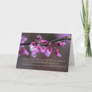 His Compassions Never Fail Card