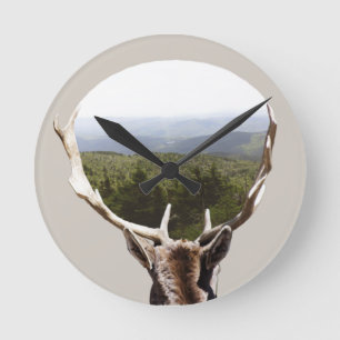 His Domain Round Clock