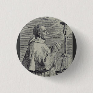 His Eminence Saint Charles Borromeo 3 Cm Round Badge