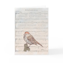 His Eye Is on the Sparrow Card