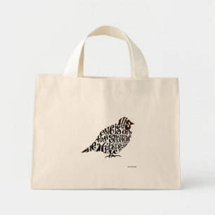 His Eye is on the Sparrow - Jumbo Tote