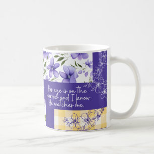 His eye is on the sparrow mug