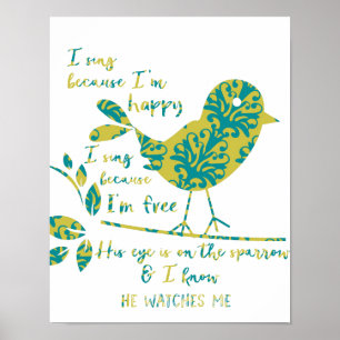 His Eye is on the Sparrow Poster