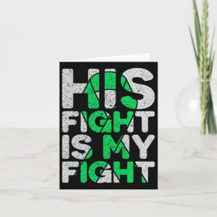His Fight Is My Fight Kidney Disease Card