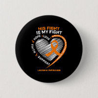 His Fight Is My Fight Leukemia Awareness Gifts Men