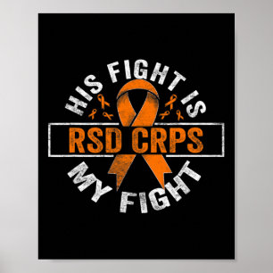 His Fight Is My Fight Rsd Crps Awareness 2 Poster