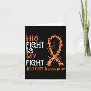 His Fight Is My Fight Rsd Crps Awareness 3 Card