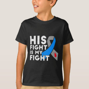 His Fight Is My Fight Type 1 Diabetes Awareness Gi T-Shirt