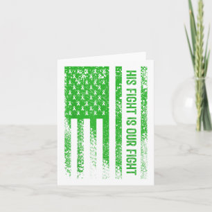 His Fight Is Our Fight Mental Health Awareness  Card