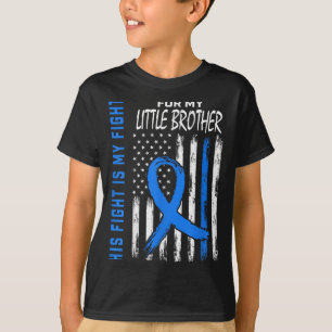 His Fight My Fight Diabetes Awareness Shirt Little