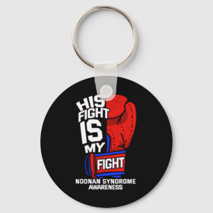 His Fight My Fight Noonan Syndrome Male Turner Ms Key Ring